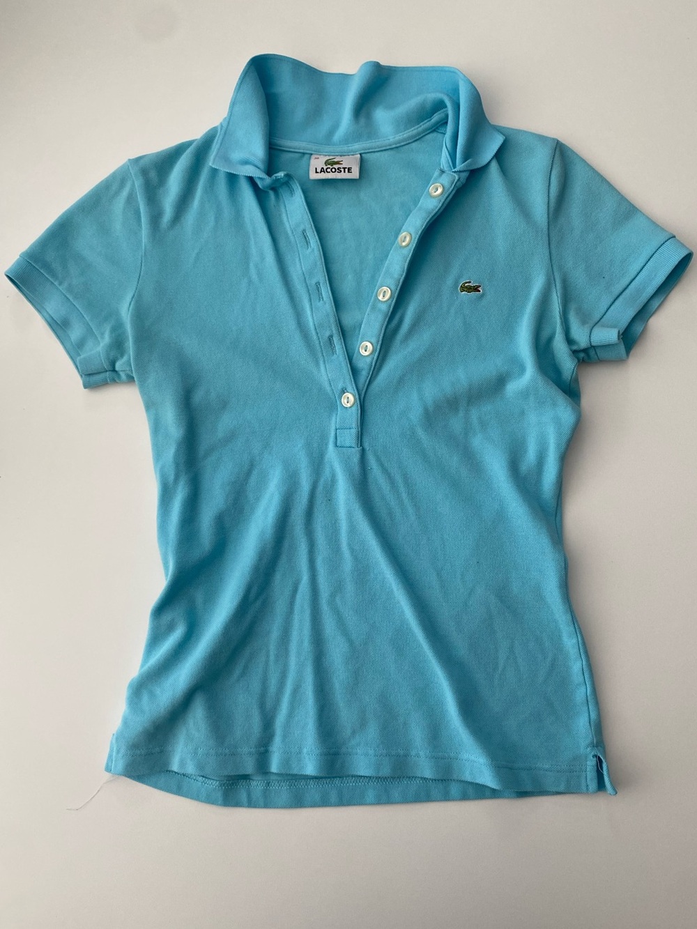Lacoste blue polo